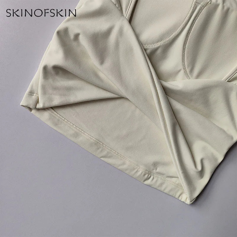 Sexy Big Backless Fitness T-shirt - Seamless Slim-Fit Long Sleeve - Glowbitz.store