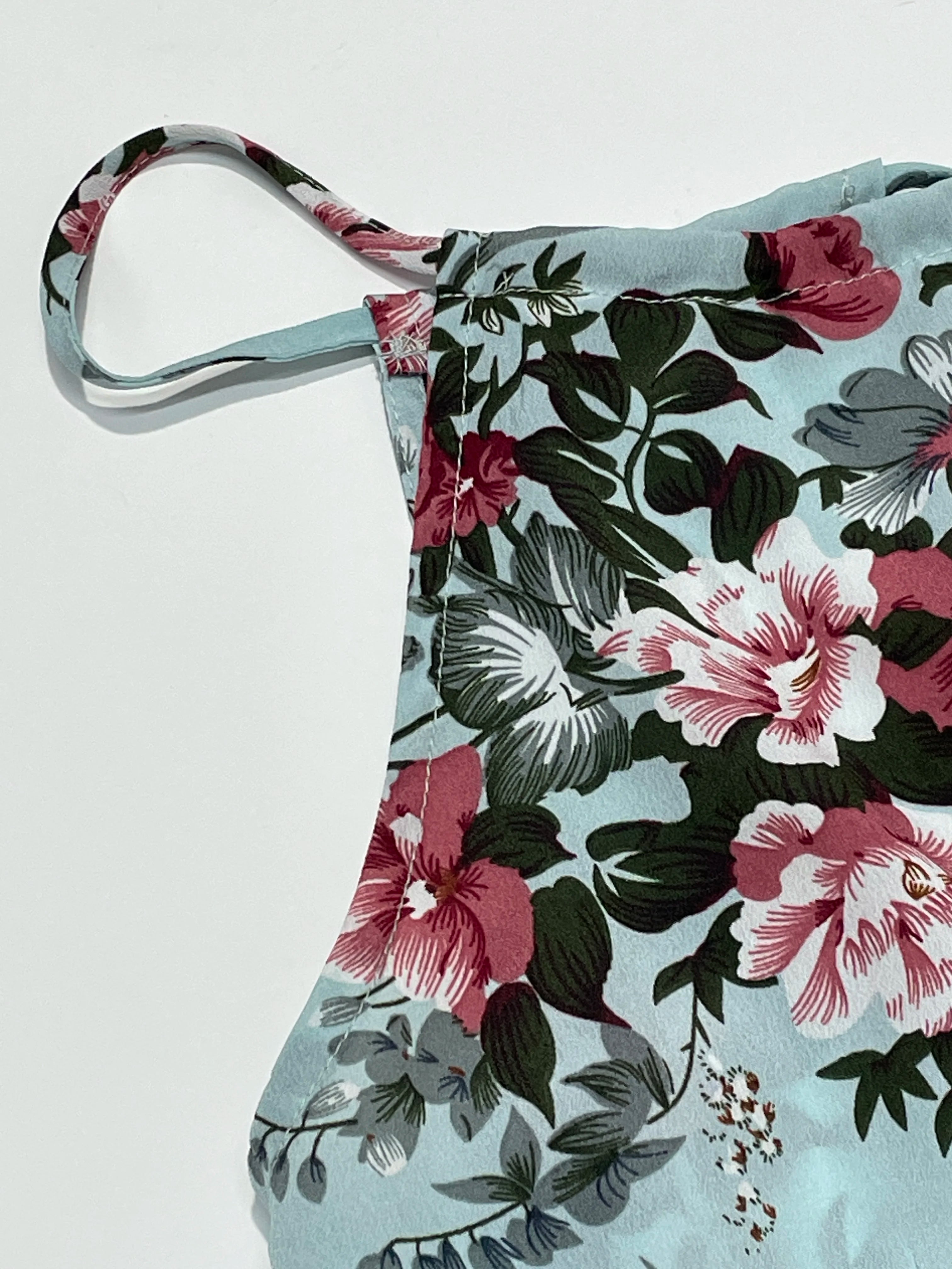 Women's Floral Print High Slit Thigh Halter Dress - Summer Sleeveless Sexy Bodycon Beach Party Clubwear - Glowbitz.store