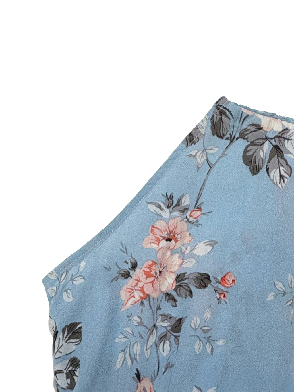 Floral Halter High-Slit Maxi Dress