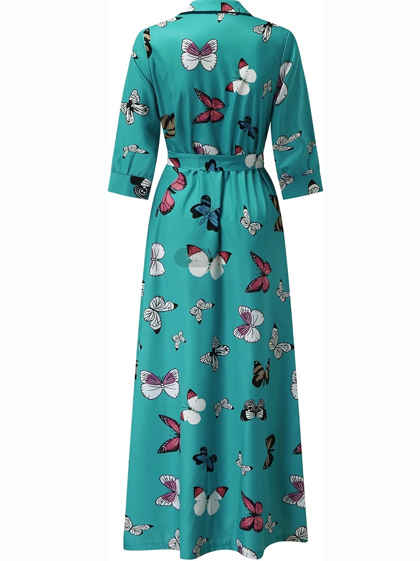 Floral Print Boho V-Neck Mini Dress