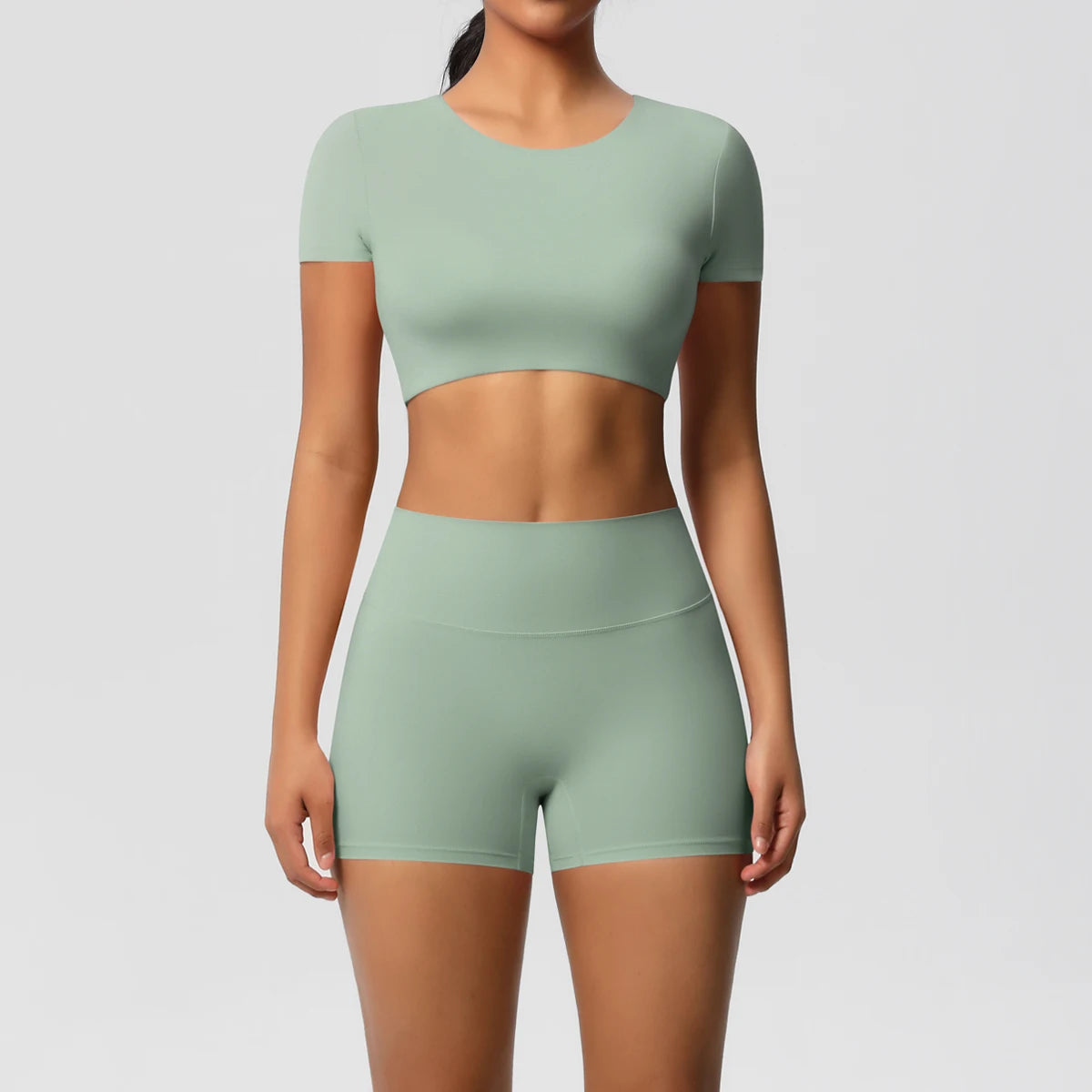 Activewear Set - Tank Top & Booty Leggings - Glowbitz.store