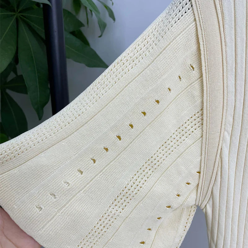 French Elegant Knitted Mermaid Dress