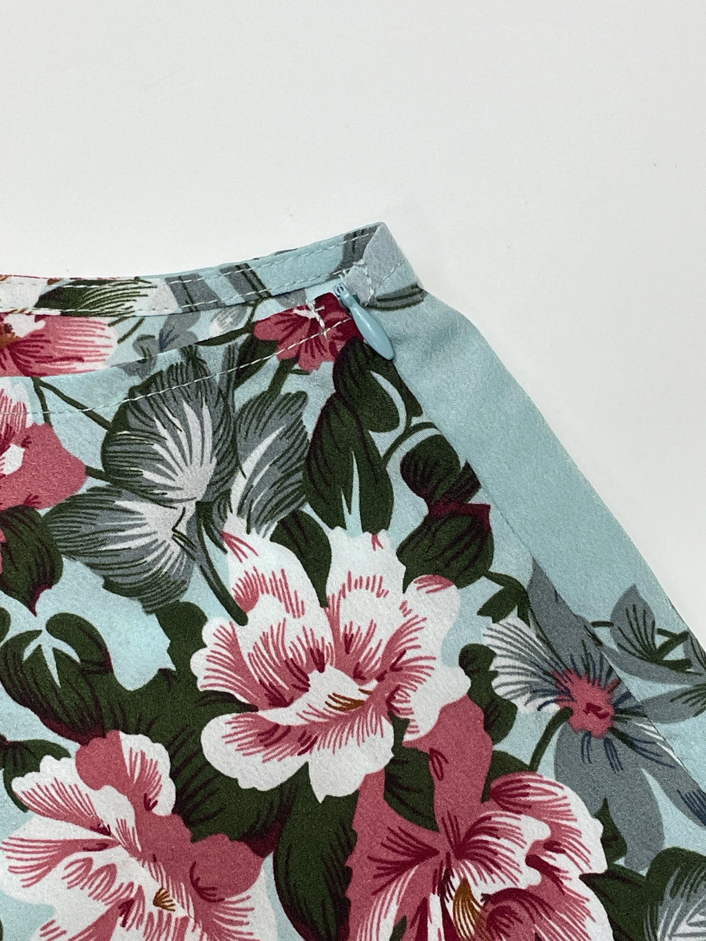 Floral Halter High-Slit Maxi Dress