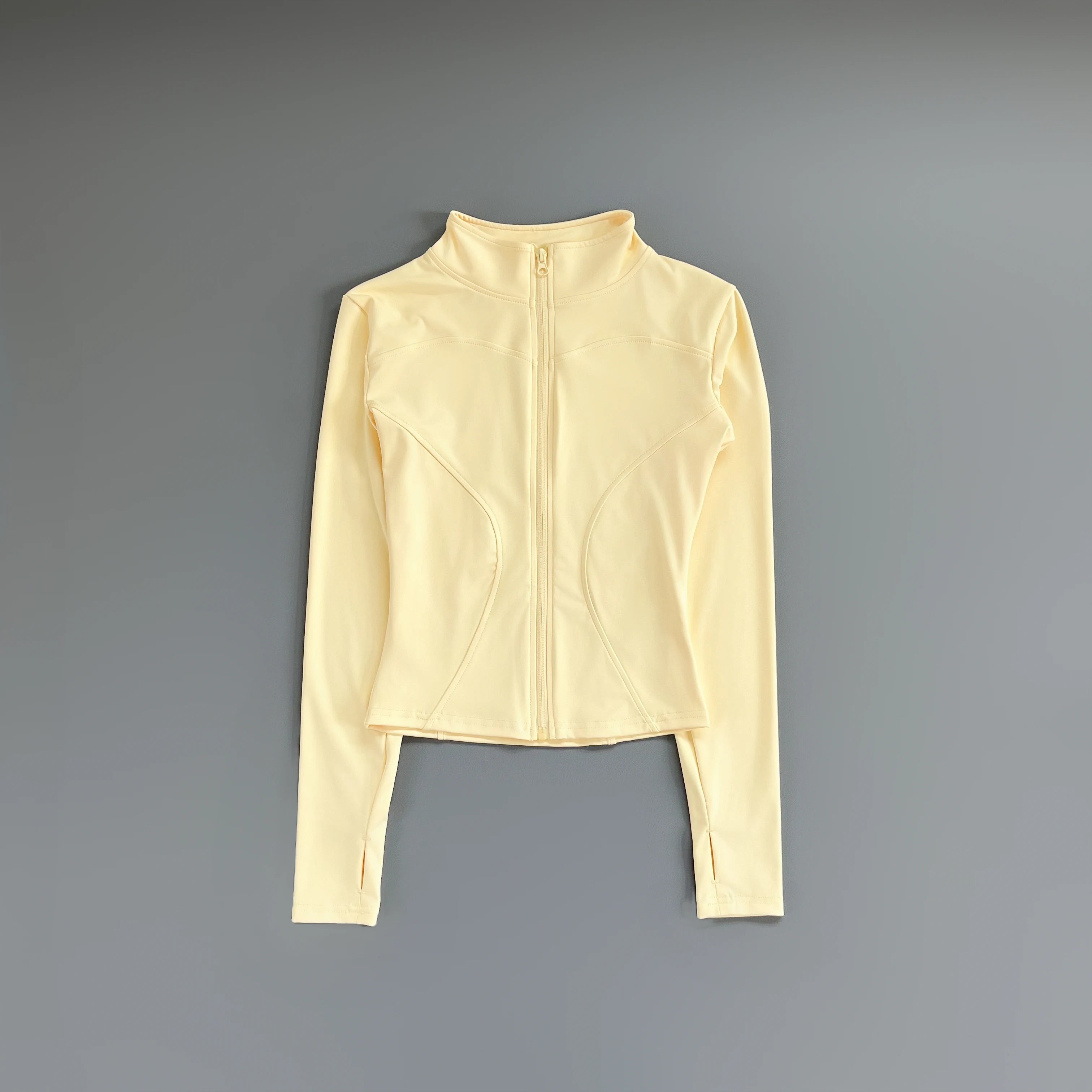 Cropped Waist-Cinching Workout Jacket - Glowbitz.store